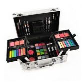 Maleta de Maquiagem Jasmyne 3D Completa com 56 itens ML2-2